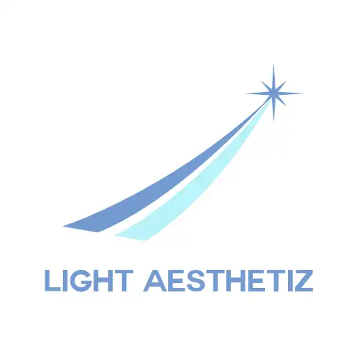 Light Aesthetiz Logo 512x512 White BG